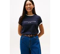 Tommy Hilfiger Heritage Regular Short Sleeve T-shirt Bleu L Femme
