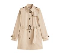 Tommy Hilfiger Veste Femme Heritage Single Breasted Trench Mi-Saison, Beige (Nos Beige), L