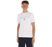 Tommy Hilfiger Hilfiger 85 Tee MW0MW34427 T-Shirts Manches Courtes, Blanc (White), XXL Homme