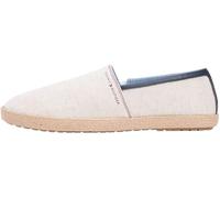 Tommy Hilfiger Hilfiger Chambray Espadrilles FM0FM05793 pour Homme, Blanc (Ecru), Pointure 39,5