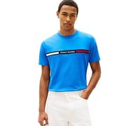 Tommy Hilfiger Hilfiger Chest Insert Tee Mw0mw36498 T-Shirt S/S, Bleu (Blue Orbit), Taille S pour Homme