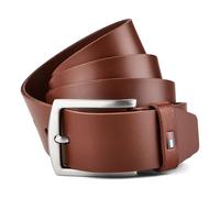 Tommy Hilfiger Hilfiger Flag Ceinture Cuir véritable 100 cm brun