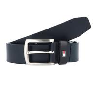 Tommy Hilfiger - Ceinture New Denton 3,5 cm en cuir - Bleu - 80 cm