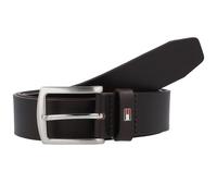 Tommy Hilfiger Hilfiger Flag Ceinture Cuir véritable 80 cm brun