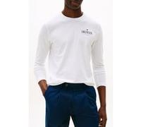 Tommy Hilfiger Hilfiger Stack Ls Tee Regular Fit Longsleeve White Taille: M | Manches longues Outlet | Homme | Blanche