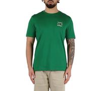 Tommy Hilfiger Hilfiger Stack Tee Mw0Mw38622 T-Shirt S/S, Green (Nouveau Green), L Homme