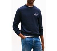 Tommy Hilfiger Hilfiger Stacked Standard Fit Sweatshirt Desert Sky Blue Taille: S | Pulls Outlet | Homme | Bleu