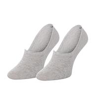 Tommy Hilfiger Footie Chaussettes, Gris, 39/42 (Lot de 2) Homme