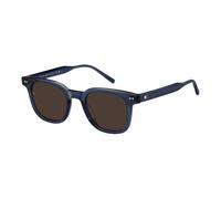 Tommy Hilfiger, Homme, Accessoires, Bleu, Taille: 48 MM Lunettes de soleil