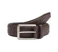 Tommy Hilfiger, Homme, Accessoires, Brun, Taille: 90 CM Ceinture Moderne Tissée en Cuir