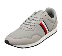 Tommy Hilfiger Homme Baskets De Running Chaussures De Sport, Gris (Antique Silver), 40
