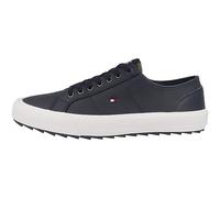 Tommy Hilfiger Homme Baskets Vulcanisées Cleated Chaussures, Bleu (Desert Sky), 46 EU