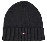 Tommy Hilfiger Homme Bonnet Essential Hiver, Multicolore (Charcoal Gray), Taille Unique