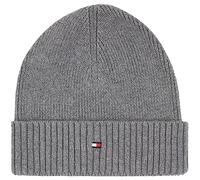 Tommy Hilfiger Homme Bonnet Essential Hiver, Multicolore (Mid Grey Heather), Taille Unique