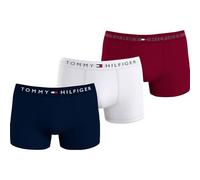 Tommy Hilfiger Homme Boxer Lot de 3 Slip Sous-Vêtement, Multicolore (Des Sky/White/Rouge), XL