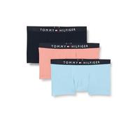 Tommy Hilfiger Homme Boxer Lot de 3 Slip Sous-Vêtement, Multicolore (Sleepy Blue/Des Sky/Teaberry), L