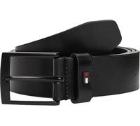 Tommy Hilfiger Ceinture Adan cuir 3,5 cm Homme Noir 100 cm