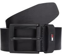 Tommy Hilfiger Homme Ceinture Adan 3,5 cm Cuir, Noir (Black), 115 cm