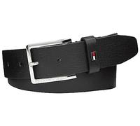 Tommy Hilfiger Homme Ceinture Oliver 3,5 cm Ext Cuir, Multicolore (Black), 95