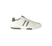 Tommy Hilfiger, Homme, Chaussures, Blanc, Taille: 40 EU Baskets avec Détails Verts