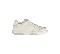 Tommy Hilfiger, Homme, Chaussures, Blanc, Taille: 41 EU Baskets en cuir blanc