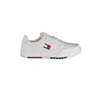 Tommy Hilfiger, Homme, Chaussures, Blanc, Taille: 42 EU Baskets en polyester