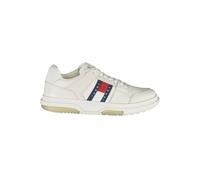 Tommy Hilfiger, Homme, Chaussures, Blanc, Taille: 46 EU Baskets Homme Blancs lgants Confortables