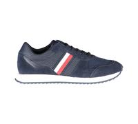 Tommy Hilfiger Homme Baskets de Running Evo Mix Chaussures de Sport, Bleu (Desert Sky), 40 EU