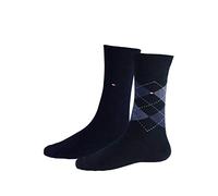 Tommy Hilfiger Homme Classic Chaussettes, Bleu Marine, 39-42 EU