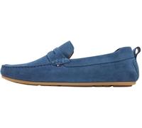 Tommy Hilfiger Homme Core Hilfiegr Suede Driver Fm0fm05789 Chaussures de conducteur, Blue (Aegean Sea), 45 EU