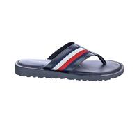 Tommy Hilfiger Homme Core Hilfiger Toe Post Sandal FM0FM05011 Tongs à l'orteil, Noir (Black), 40 EU