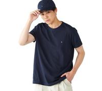 Tommy Hilfiger Homme Core Stretch Slim Cneck Tee T Shirt, Bleu (Navy Blazer 416), S EU
