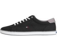 Tommy Hilfiger Canvas Lace Up Trainers Noir EU 45 Homme