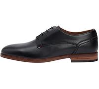 Tommy Hilfiger Homme Hilfiger Leather Dress Shoe Fm0fm05777 Chaussures Derby, Black (Black), 43 EU