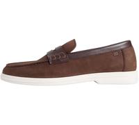 Tommy Hilfiger Homme Hilfiger Mix Nubuck Loafer Fm0fm05785 Mocassins, Brown (Legacy Brown), 42 EU