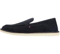 Tommy Hilfiger Homme Hilfiger Stitchdown Suede Loafer Fm0fm05782 Mocassin de Style Conduite, Blue (Desert Sky), 40 EU