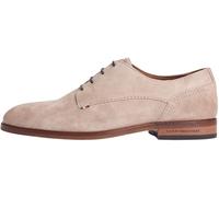 Tommy Hilfiger Homme Hilfiger Suede Dress Shoe Fm0fm05776 Chaussures Derby, Beige (Coastal Taupe), 42 EU