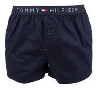 Tommy Hilfiger Homme Icône Coton Woven Boxer, Bleu Bleu G