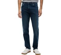 Tommy Hilfiger Jeans Denton, coupe droite, effet délavé, bleu teinté, 32W Homme