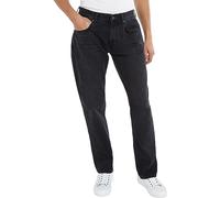 Tommy Hilfiger Homme Jean Straight Stretch, Noir (Spoke Black), 36W / 34L