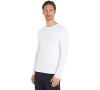 Tommy Hilfiger Homme Lot de 3 T-Shirts Manches Longues Basic, Multicolore (White/White/White), S