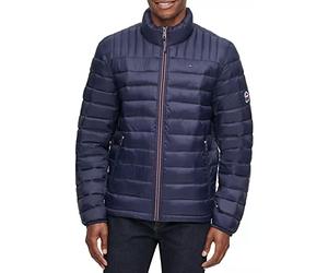 Tommy Hilfiger Homme Manteau en duvet synthétique - bleu - Taille L