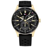 Tommy Hilfiger Homme Multi-Cadrans Quartz Montre avec Bracelet en Silicone 1791636