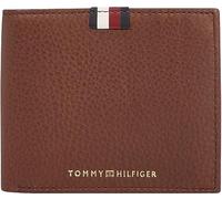 Tommy Hilfiger Homme Portefeuille Cc Flap avec Porte-Monnaie, Multicolore (Dark Chestnut), Taille Unique
