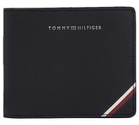 Tommy Hilfiger Homme Portefeuille Central Cc Cuir, Multicolore (Black), Taille Unique