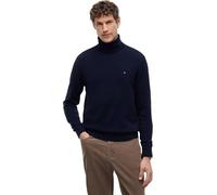 Tommy Hilfiger Homme Pull Cashmere Roll Neck Col Roulé, Bleu (Desert Sky), XL