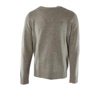 Tommy Hilfiger, Homme, Pulls, Gris, Taille: XL Lambswool Crewneck Sweater