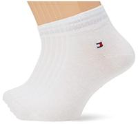 Tommy Hilfiger Homme Quarter Trimestre 6 Pack Ecom, Blanc, 43