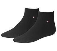 Tommy Hilfiger Quarter Chaussettes, Noir, 47/49 (Lot de 2) Homme