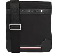 Tommy Hilfiger Homme Sac à Bandoulière Crossover Petit, Multicolore (Black), Taille Unique